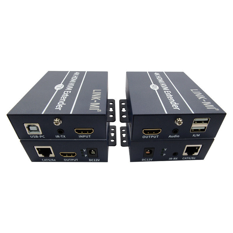 120m 4K KVM Extender HDMI Over Cat 6 / Cat6e Cavo per mouse tastiera
