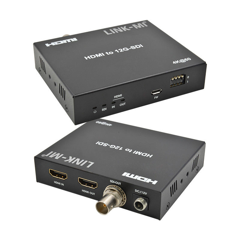 4K HDMI a SDI Converter con supporto Loop Out 12G 4K@60Hz EDID Max 120m