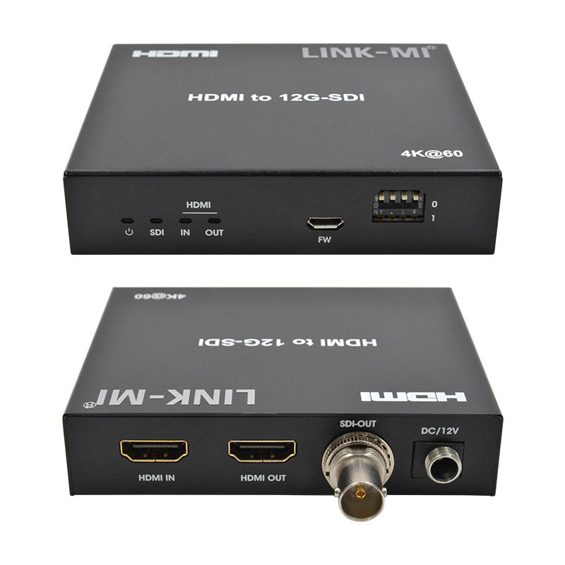 4K HDMI a SDI Converter con supporto Loop Out 12G 4K@60Hz EDID Max 120m