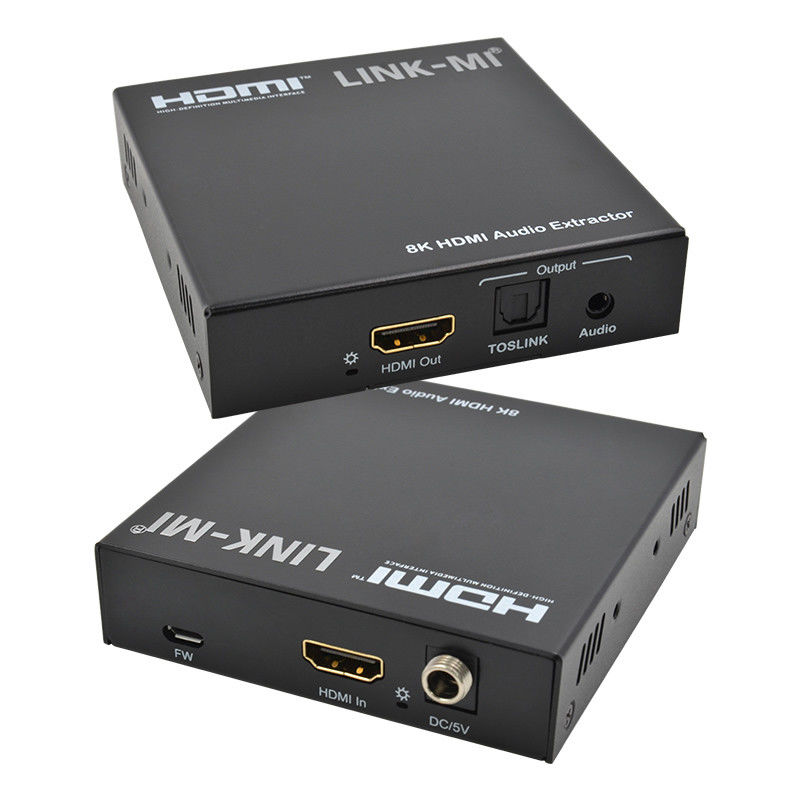 Estratto audio HDMI 2.1 Audio Splitter 4k Supporto 8K 60Hz YUV4:2:0 CEC
