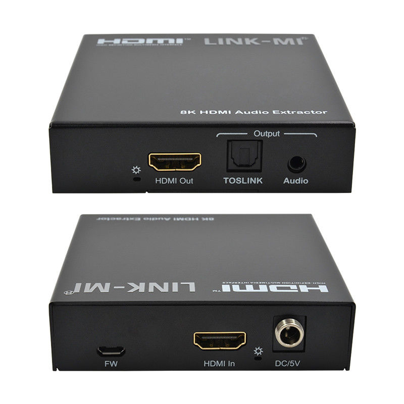 Estratto audio HDMI 2.1 Audio Splitter 4k Supporto 8K 60Hz YUV4:2:0 CEC