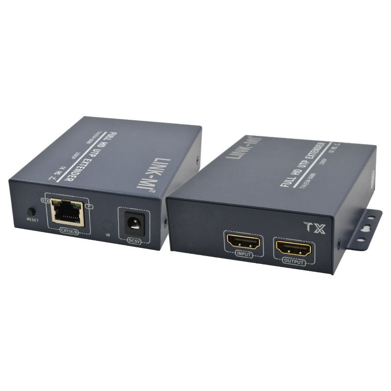 1080P 120M HDMI Over Cat5E Cat6 Video Extender Cable con funzione IR UTP Extender