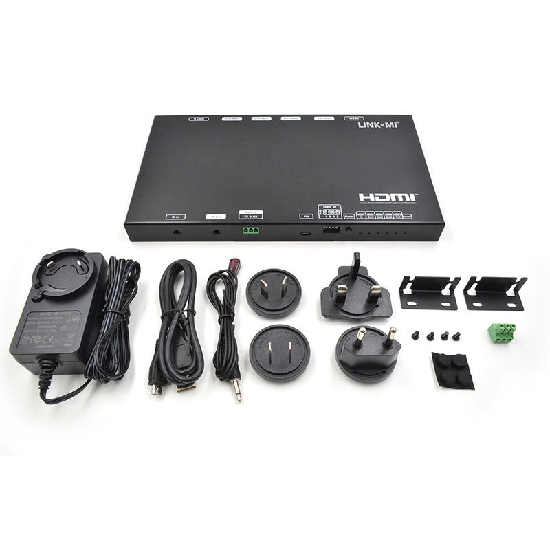 HDMI Extender 70M AV Over IP con HDMI Loop Out IR RS232 per ripetitore video 4K60Hz