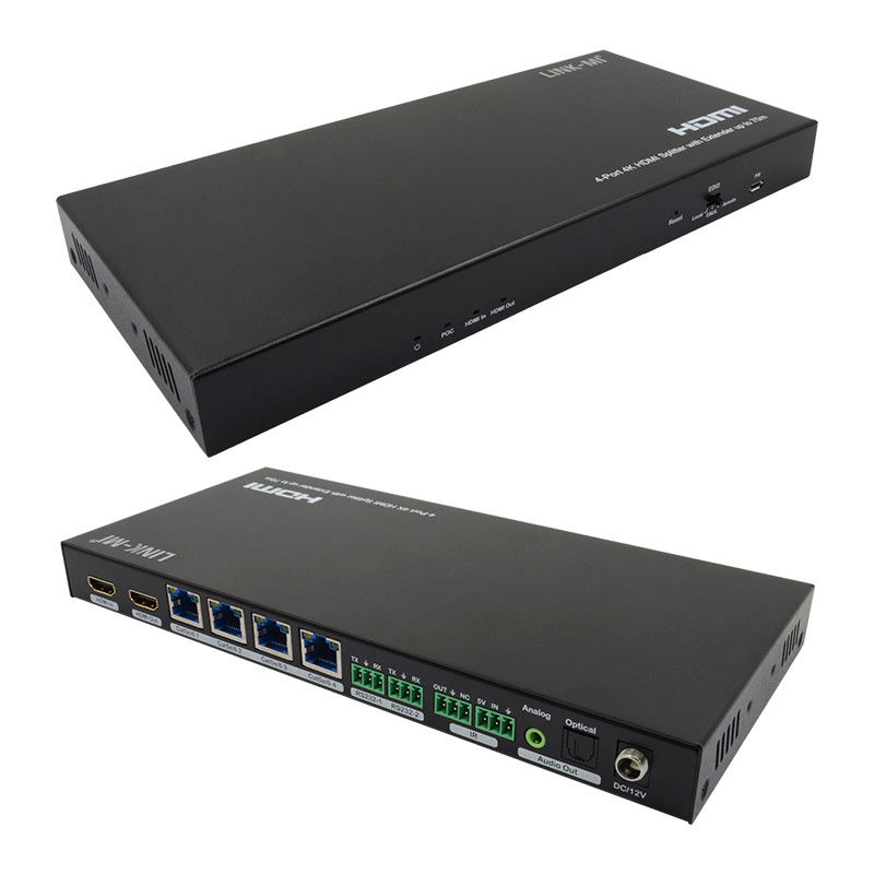 70M 1x4 4K HDMI Splitter Extender con estratto audio 1x4 HDMI Splitter over Cat6