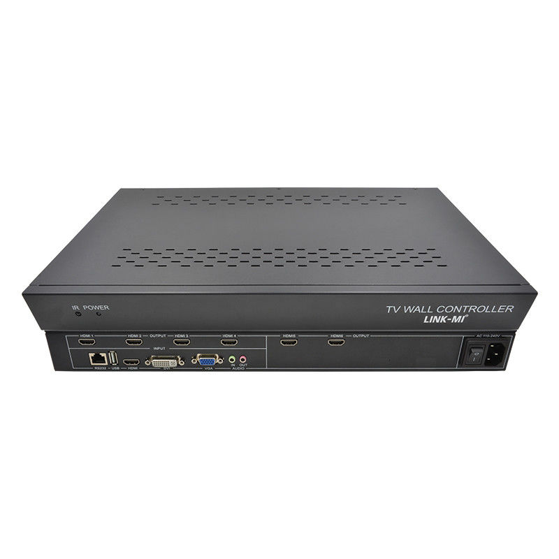 6 canali HDMI Video Wall Controller 2X3 LED Wall Controller per 6 televisori Splicing