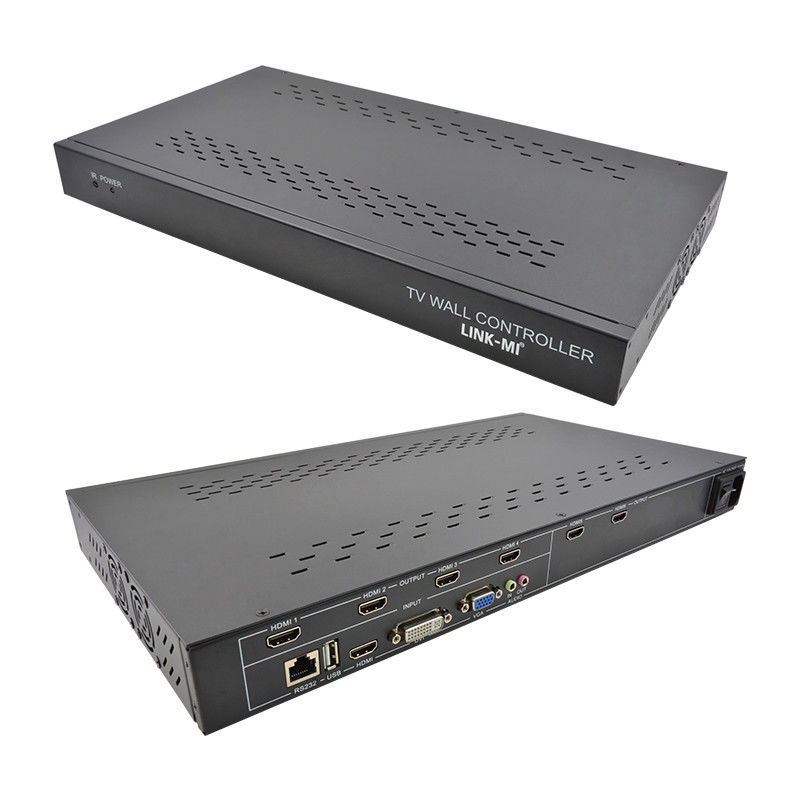 6 canali HDMI Video Wall Controller 2X3 LED Wall Controller per 6 televisori Splicing