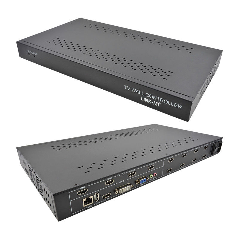 12 canali 3x3 2x2 TV Controller 3x4 Video Controller 3,5 mm