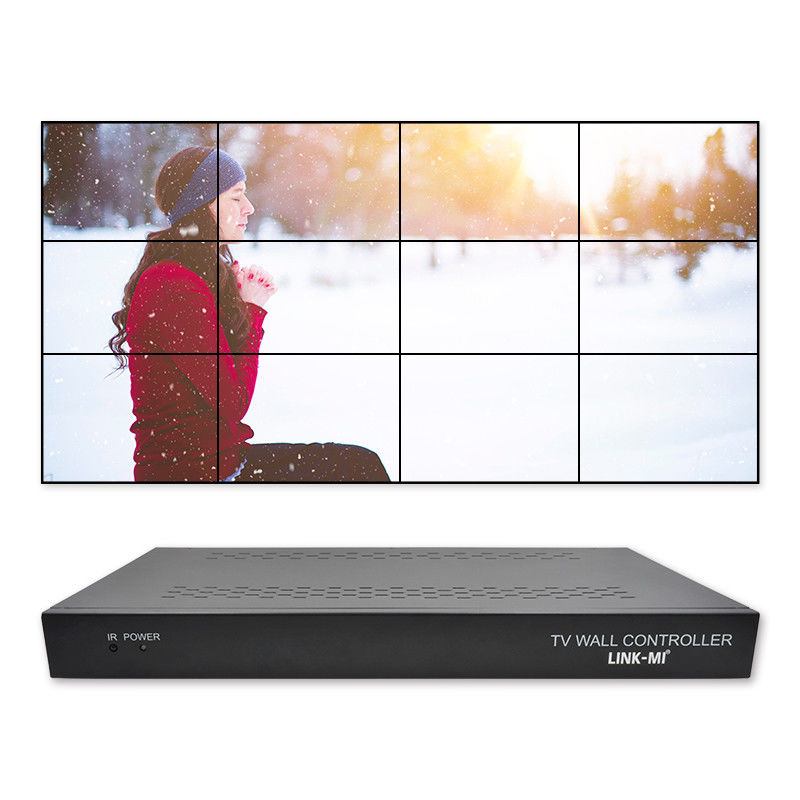 12 canali 3x3 2x2 TV Controller 3x4 Video Controller 3,5 mm