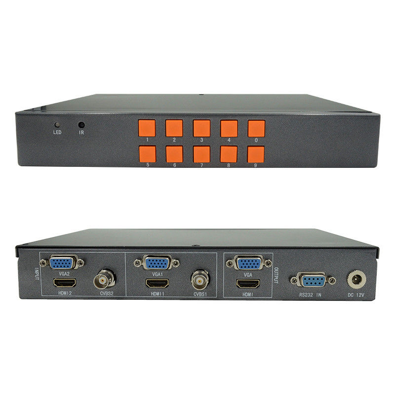 PIP POP 4k 60hz Hdmi Switcher 2x1 Multiviewer Qualsiasi immagine Zoom In/Out 1080P