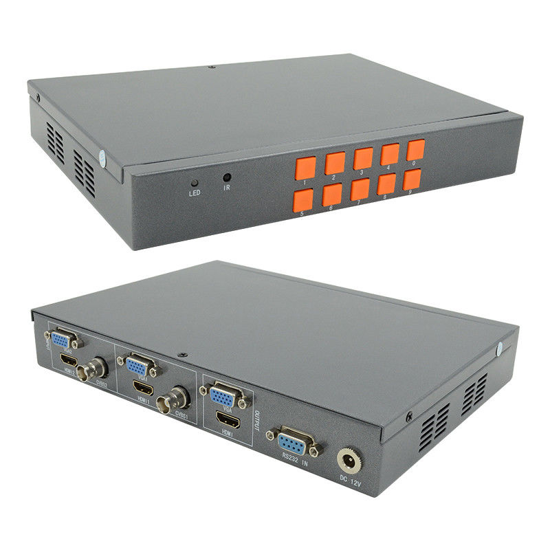 PIP POP 4k 60hz Hdmi Switcher 2x1 Multiviewer Qualsiasi immagine Zoom In/Out 1080P