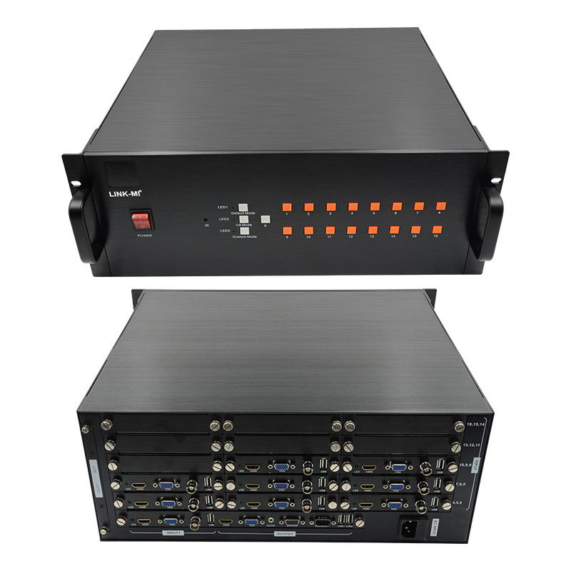 16 canali Video HDMI Multi Viewer VGA BNC Input di segnale 1080P 16X1 HDMI Switch