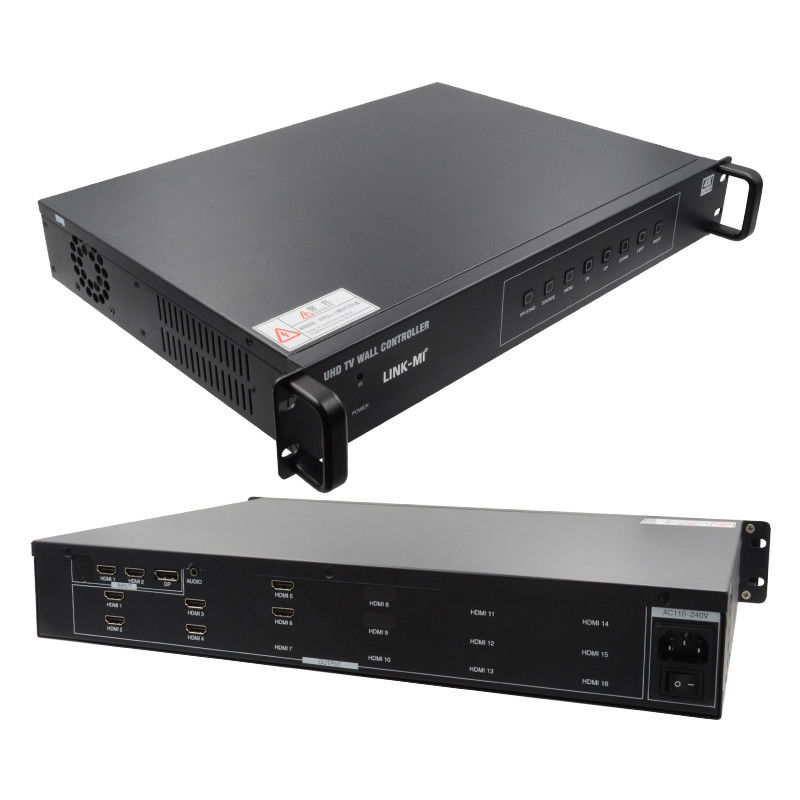 2X3 HDMI Video Wall Controller 4K 1x4 1X3 1X2 TV Wall Processor per 6 schermi