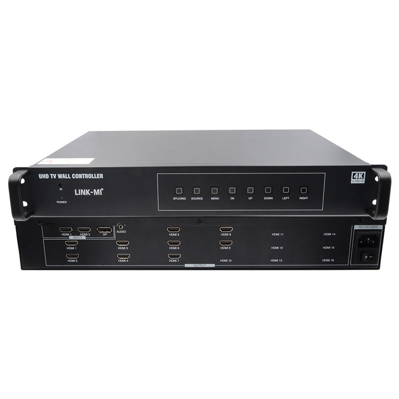3x3 Video Wall Processor 4K con rotazione dell'immagine Roaming Window Controller 3x3 4k