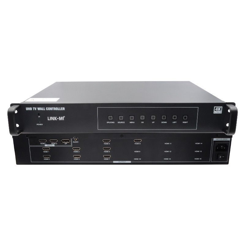 2X4 TV Controller HDMI 4K 60Hz 2X3 Video Wall Processor 2X2 per 8 display