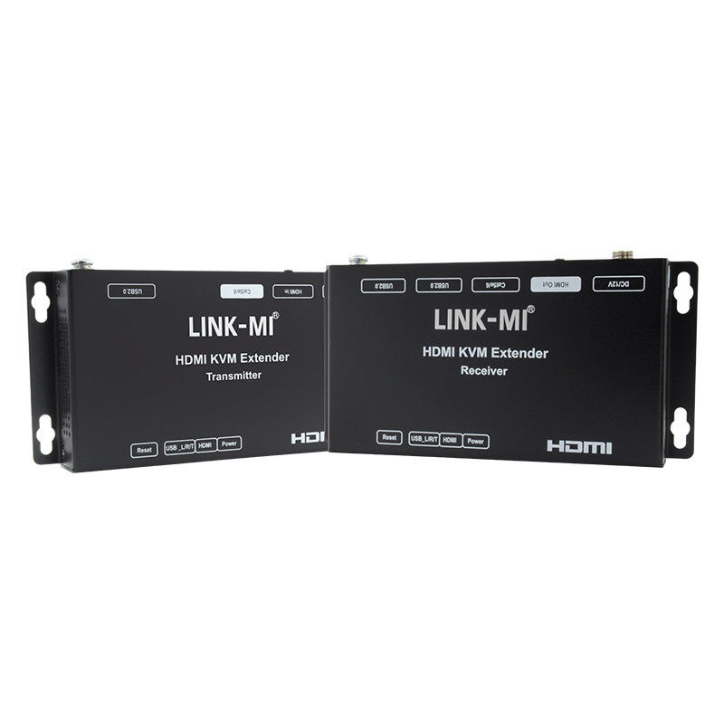 50M HDMI USB KVM Extender Up 50m 100m Supporto doppio POC USB2.0
