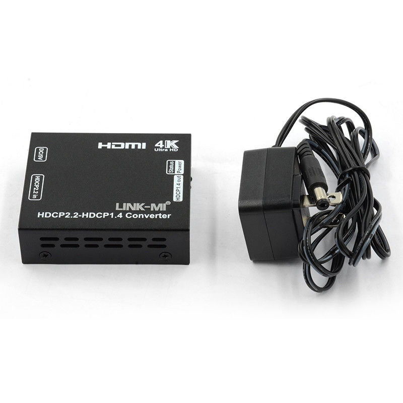 HDTV DTV Hdcp To HDMI Converter HDCP 2.2 To 1.4 Converter Supporto 4K 3D CEC