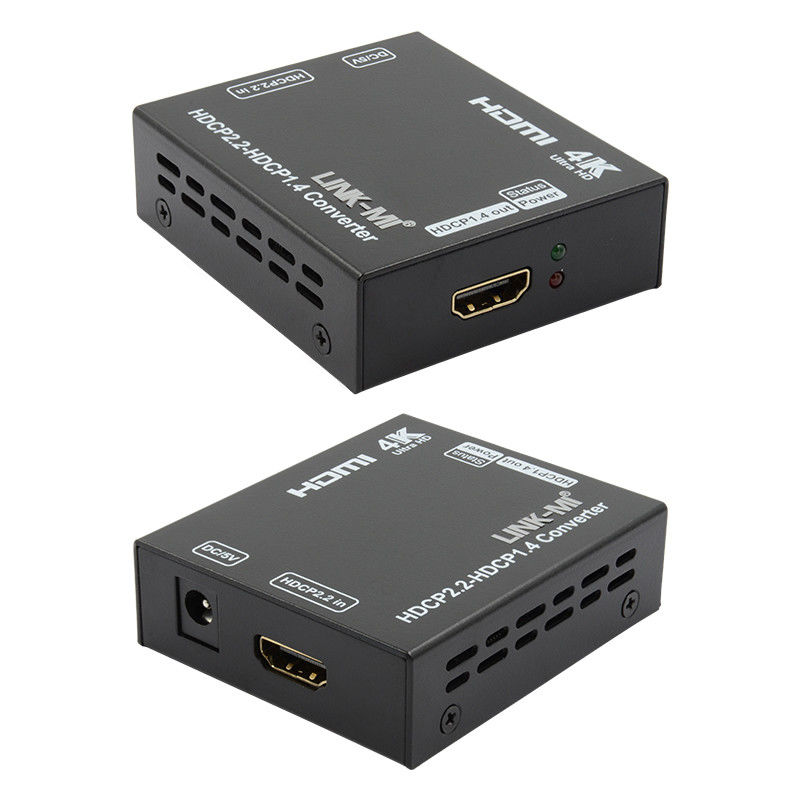 HDTV DTV Hdcp To HDMI Converter HDCP 2.2 To 1.4 Converter Supporto 4K 3D CEC