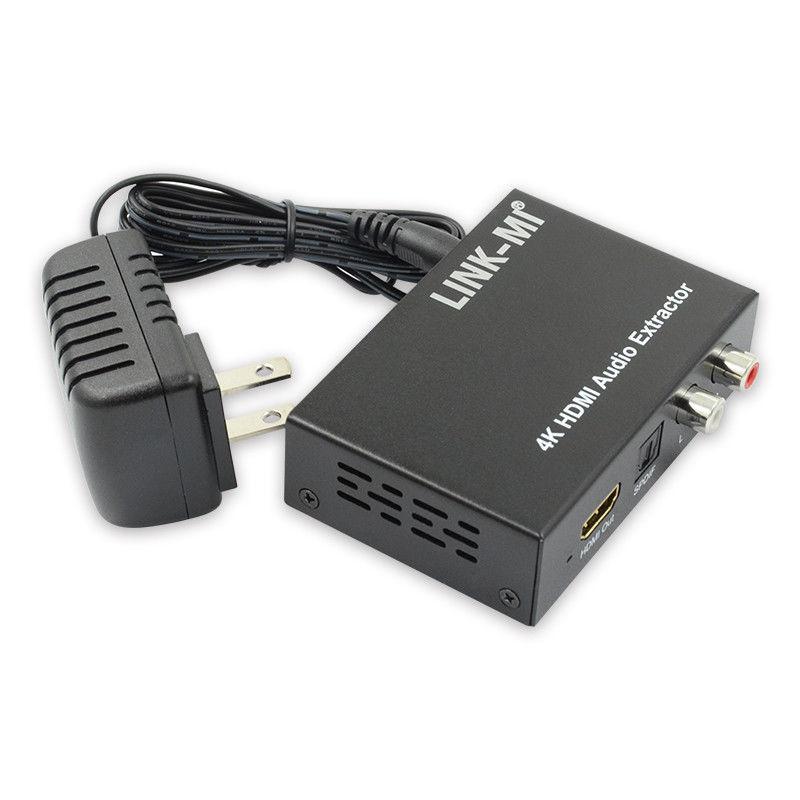 2K 4K HDMI Audio Extractor per Apple TV Blu-Ray Player Supporto 3D EDID