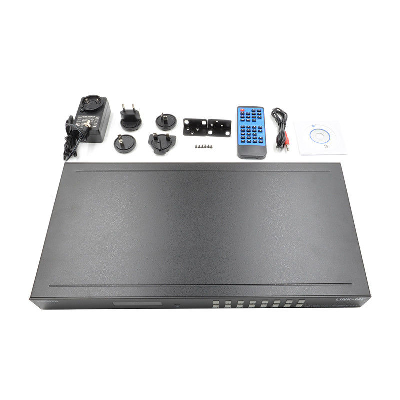 8x8 4K HDMI Modular Matrix Switcher con SPDIF Out IP Web GUI Control per 8 display UHD