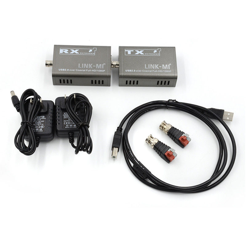 50M KVM Extender per fotocamera 1080P USB Extender via cavo coassiale Kvm via fibra