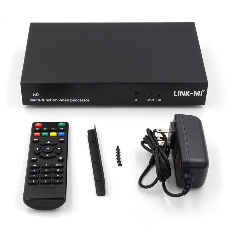 Controllo video multilingue RS232 HDMI Controller HD Caption Adder Processore video HDMI