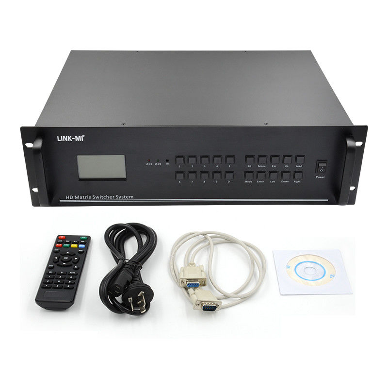 16 In 16 Out HDMI Matrix Switch 4K 16X16 Video Matrix Supporto VGA DVI SDI Input di segnale