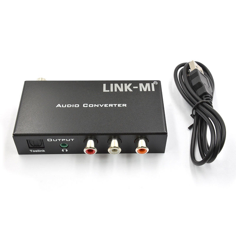 Dac Converter Converter audio digitale analogo supporto HDMI ARC Toslink Coax Audio digitale