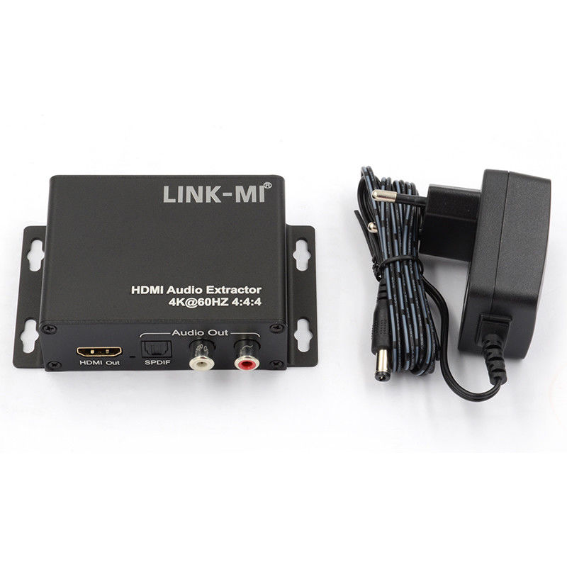 18Gbps 4K 1080P HDMI Audio Extractor Supporto EDID 3D Per ricevitori satellitari Apple TV