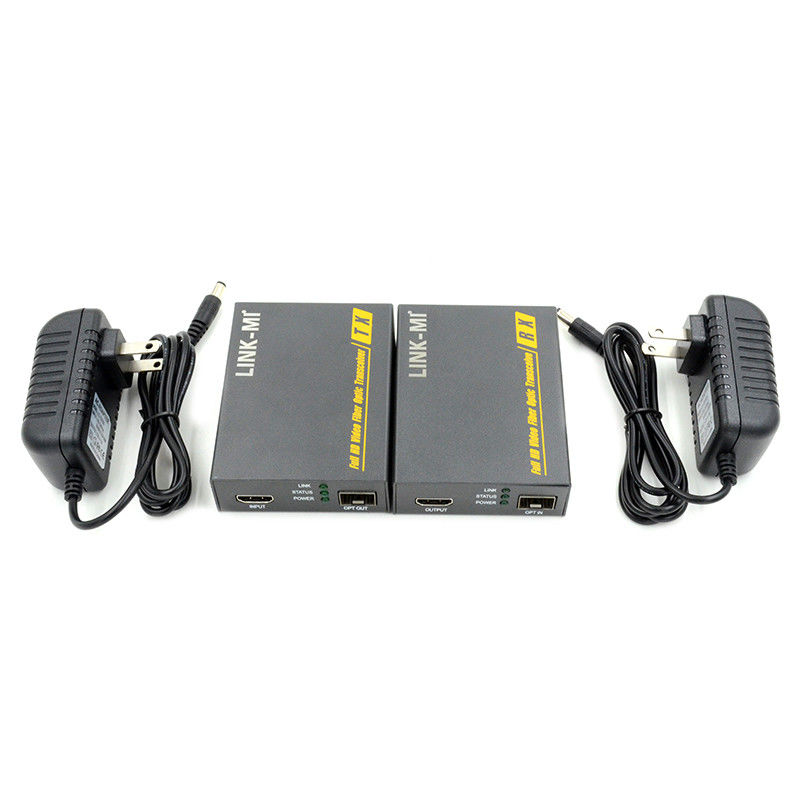 2 km HDMI Fiber Optic Extender Supporto 3D 4K EDID Video Extender su Fibra