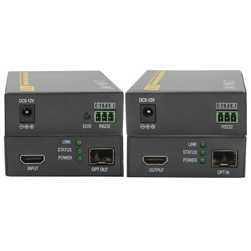 2 km HDMI Fiber Optic Extender Supporto 3D 4K EDID Video Extender su Fibra