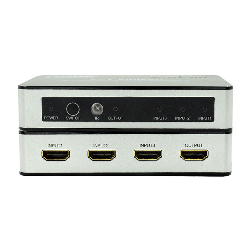 4K2K HDMI Switch 3x1 HDMI Splitter 5V 1A Supporto PIP 3D 3 a 1 Video Switch