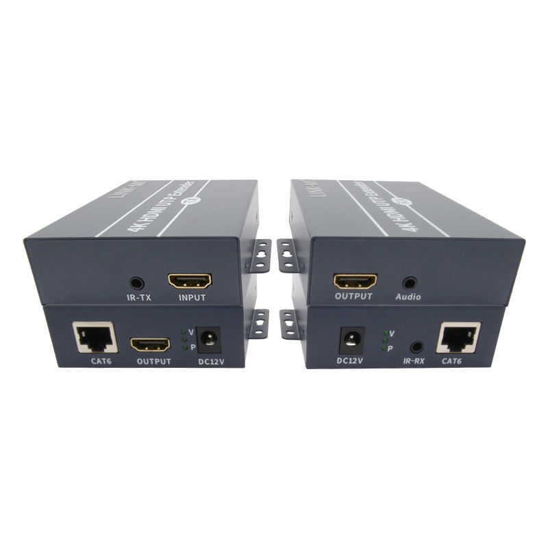 120m 4K HDMI Extender su Cat6 Cat6e Cable con controllo IR HDMI Loop Out
