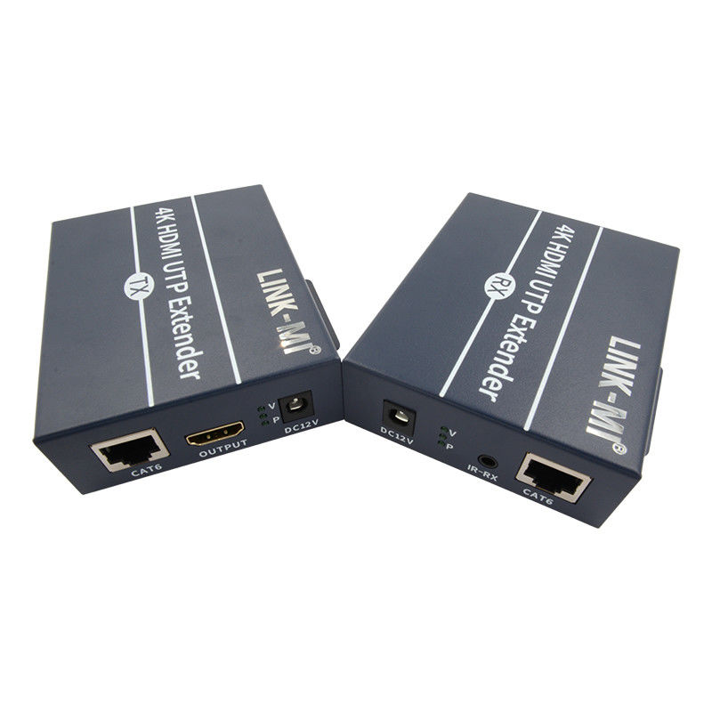 120m 4K HDMI Extender su Cat6 Cat6e Cable con controllo IR HDMI Loop Out