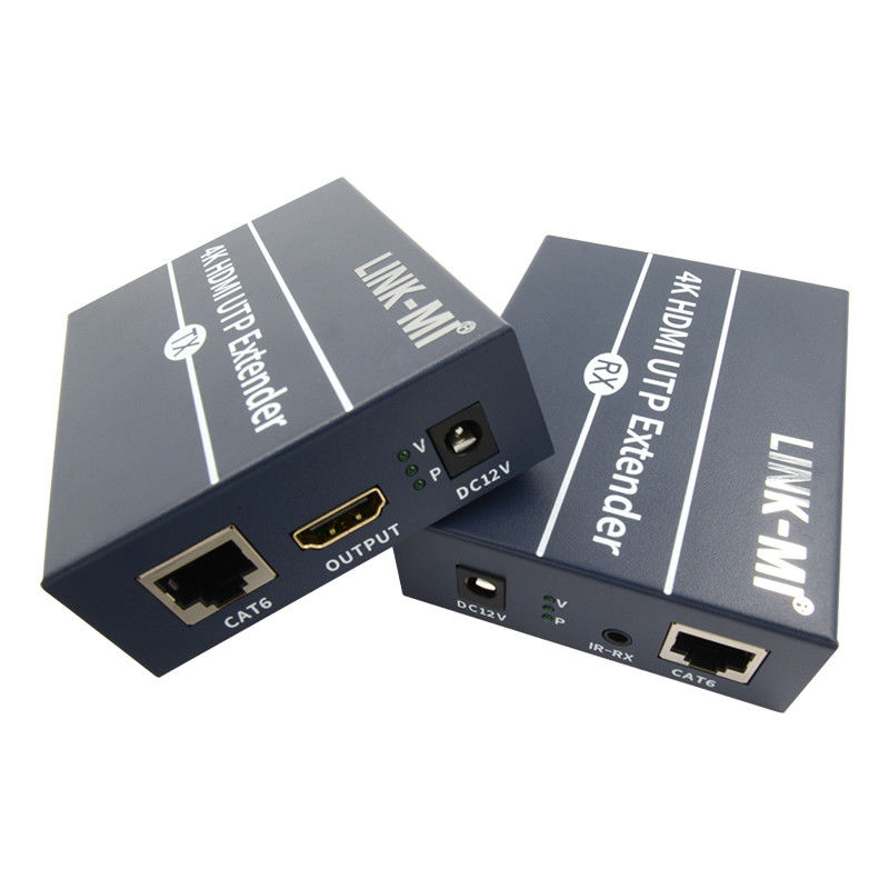 120m 4K HDMI Extender su Cat6 Cat6e Cable con controllo IR HDMI Loop Out
