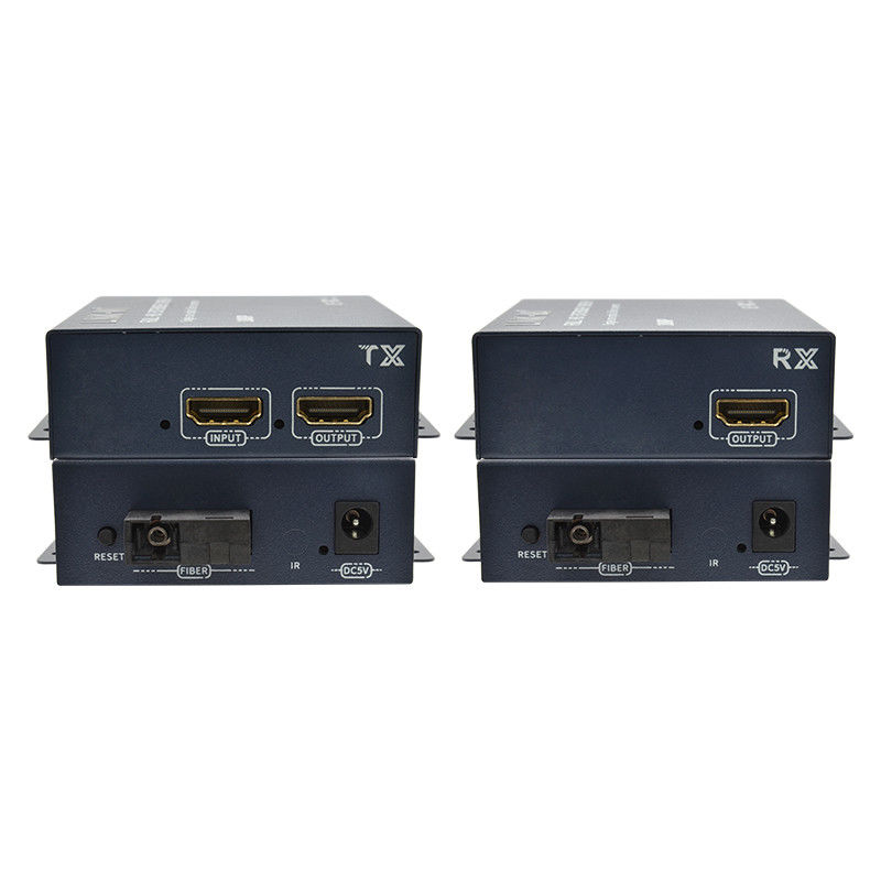 Extender HDMI da 20 km su fibra con loop out per modulo di fibra SC/FC 1080P