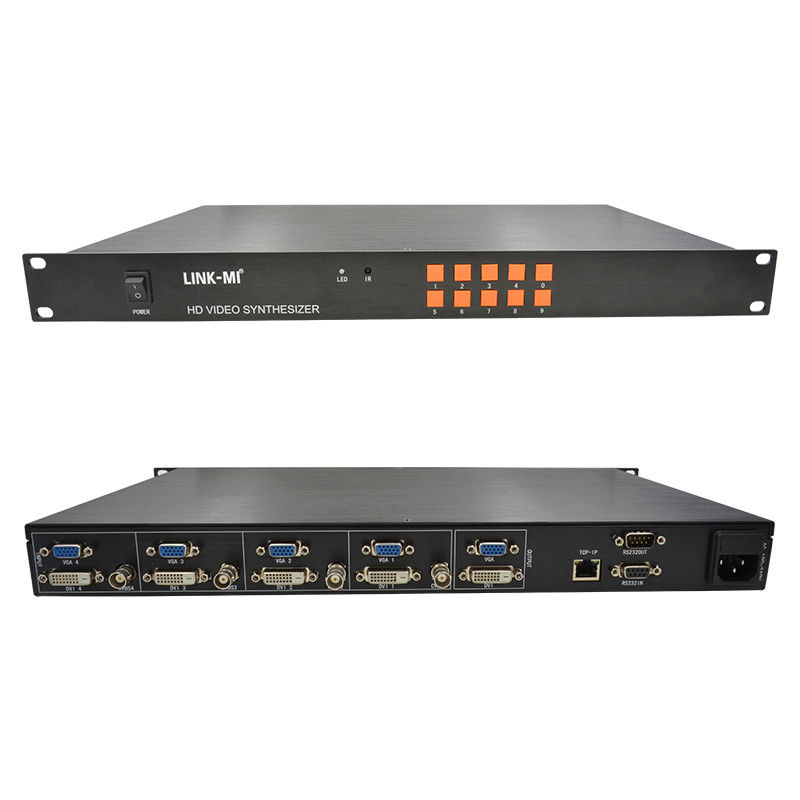 HD 4x1 HDMI Multi Viewer TCP/IP 1080P Hardware Video Synthesizer RS232