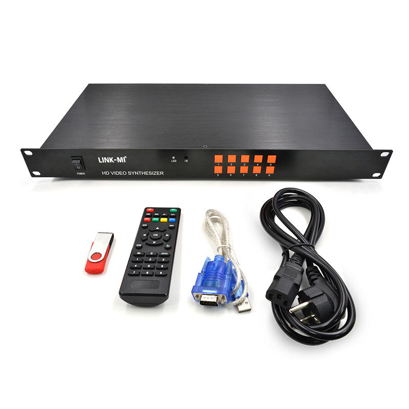HD 4x1 HDMI Multi Viewer TCP/IP 1080P Hardware Video Synthesizer RS232