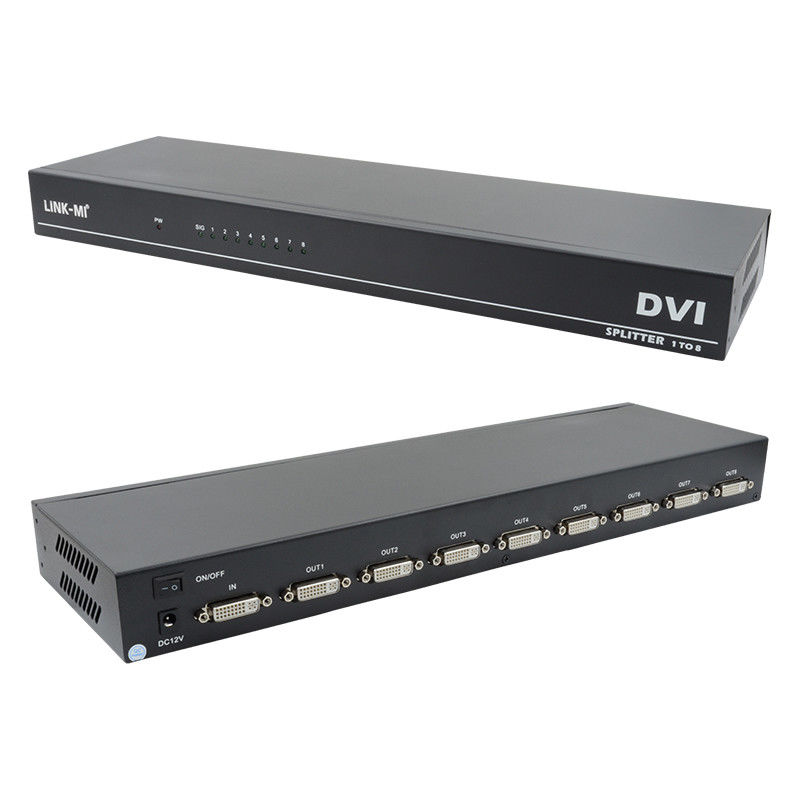 DVI D 29pin Video HDMI Switch Femminile HDMI Splitter 1 In 8 Out 4k
