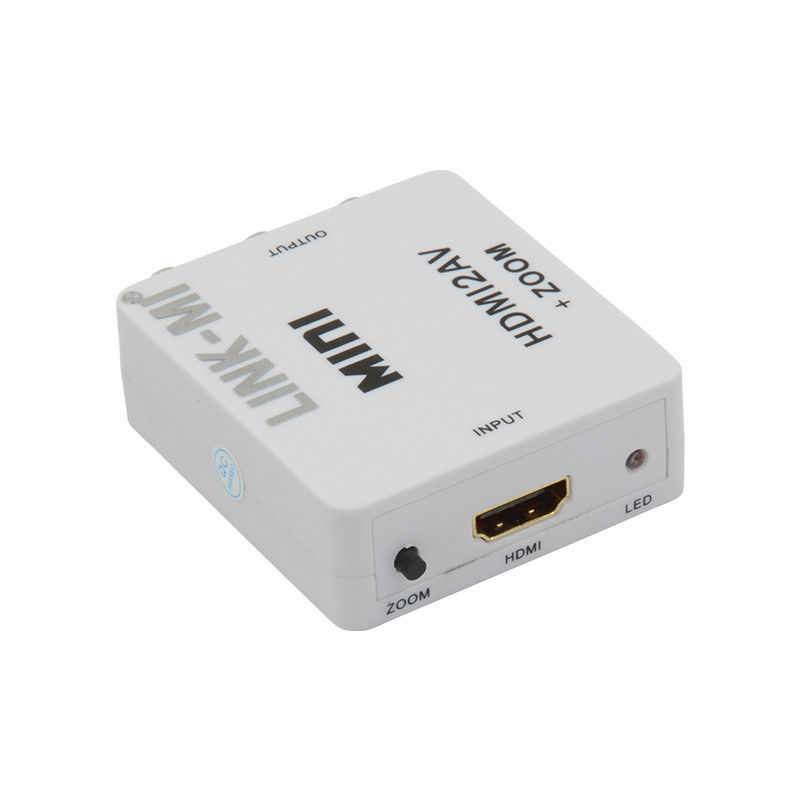 Mini HDMI a CVBS Mini HDMI a AV Convertitore di segnale compatibile HDMI 1.3