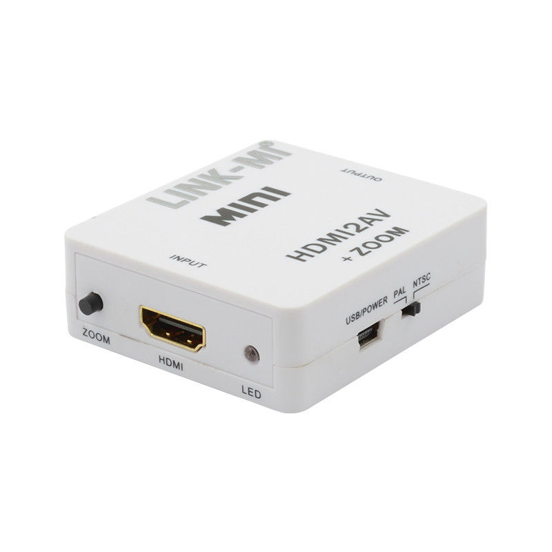Mini HDMI a CVBS Mini HDMI a AV Convertitore di segnale compatibile HDMI 1.3