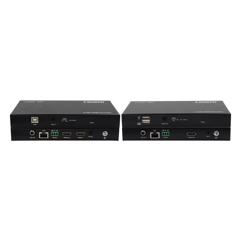 120M H.265 AV Over IP Extender lavora con CMPSystem per l'audio
