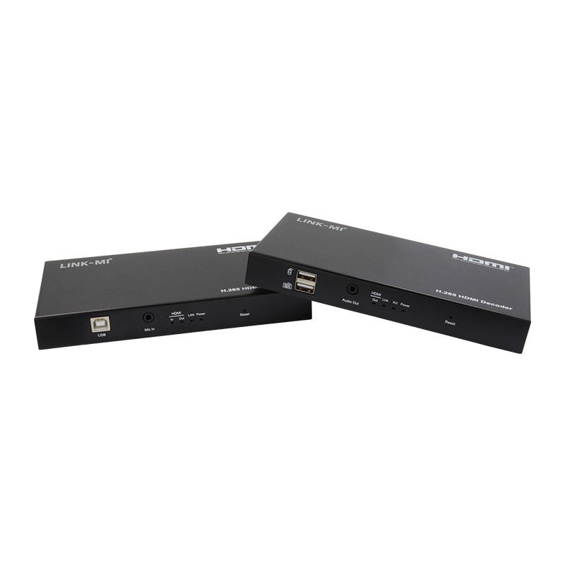 120M H.265 AV Over IP Extender lavora con CMPSystem per l'audio