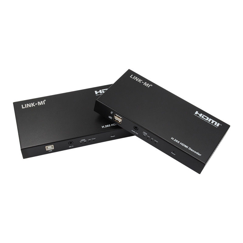 120M H.265 AV Over IP Extender lavora con CMPSystem per l'audio