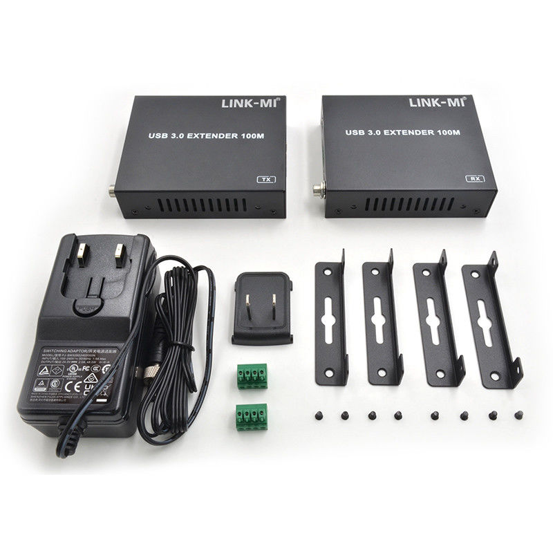 AC 100-240V 50/60Hz Input USB 3.0 Extender 100m Velocità e connessione stabile