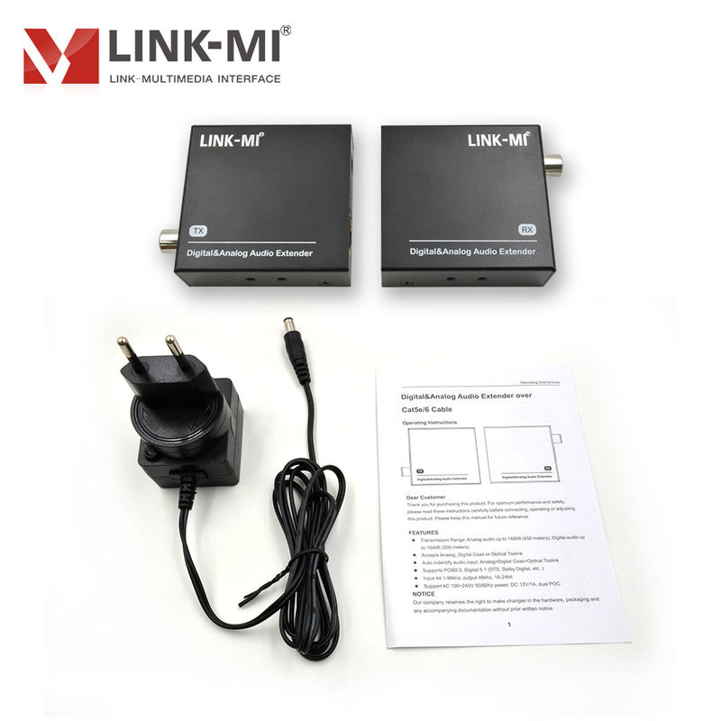 Hdmi Audio Extractor / Audio Extender con alimentazione 5V 18 Gbps Larghezza di banda e distanza massima 500m