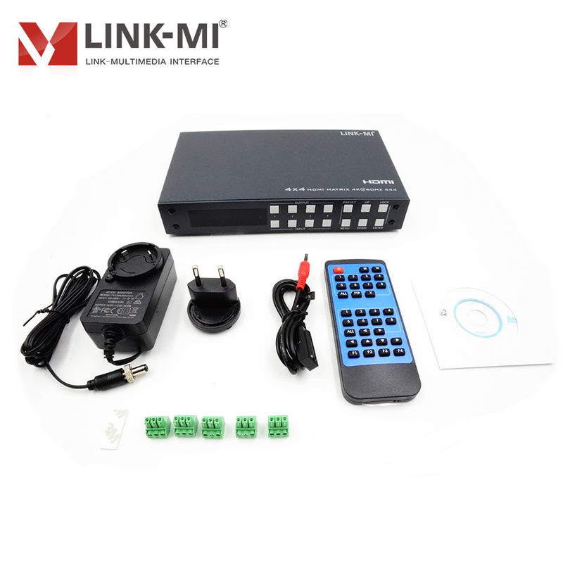 HM-4x4 9-18V AV HDMI Matrix Distribution per Switch HDMI di tipo USB